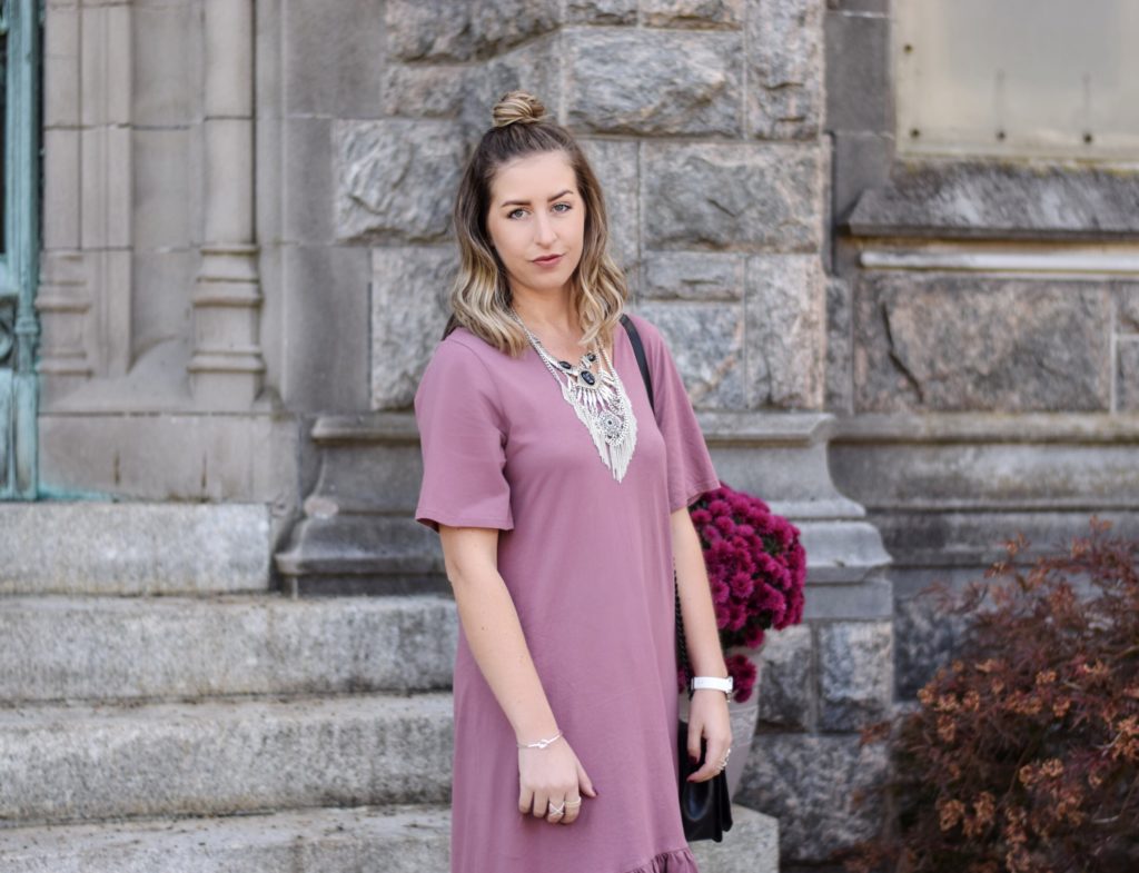MAUVE INTO FALL WITH ASOS