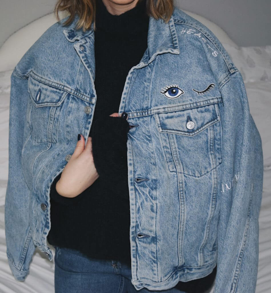 how to make your own custom denim jacket