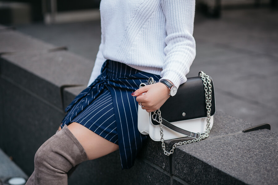 how to style asymmetric skirts for spring under $75